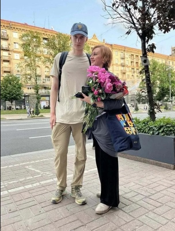 Римма Зюбіна з сином / © www.facebook.com/z.rimma.z