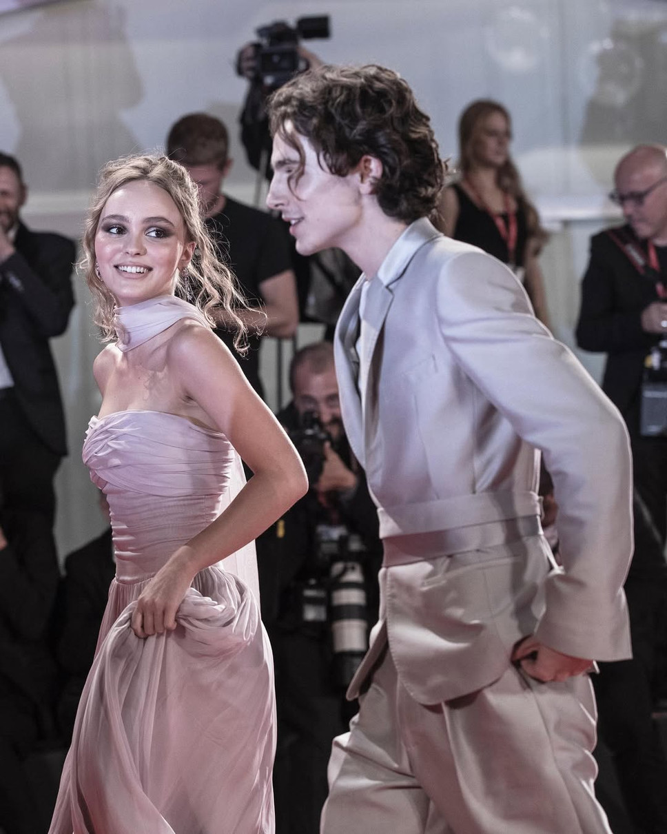 Тімоті Шаламе і Лілі-Роуз Депп