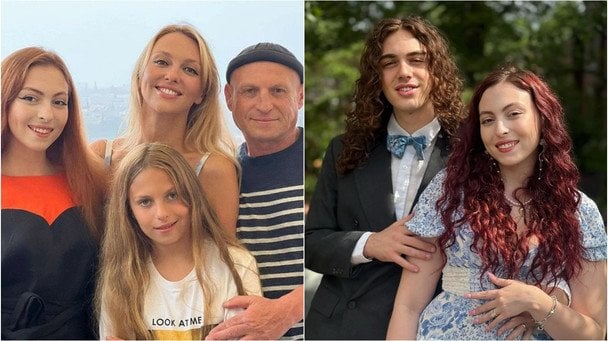 Родина Олі Полякової та її зять-іноземець