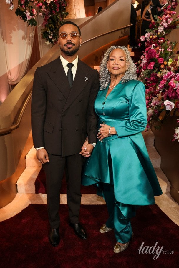 Майкл Б. Джордан з мамою / © Getty Images