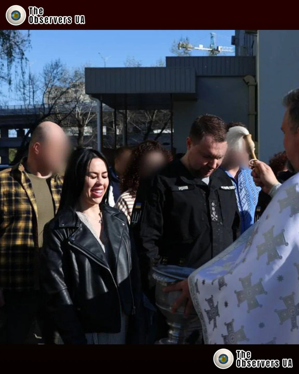 Кирило Буданов із дружиною у церкві