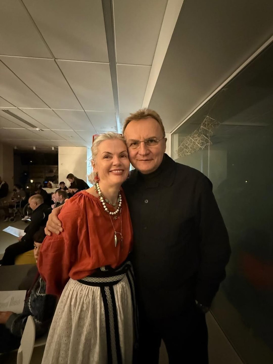 Андрій Садовий та Катерина Кіт-Садова