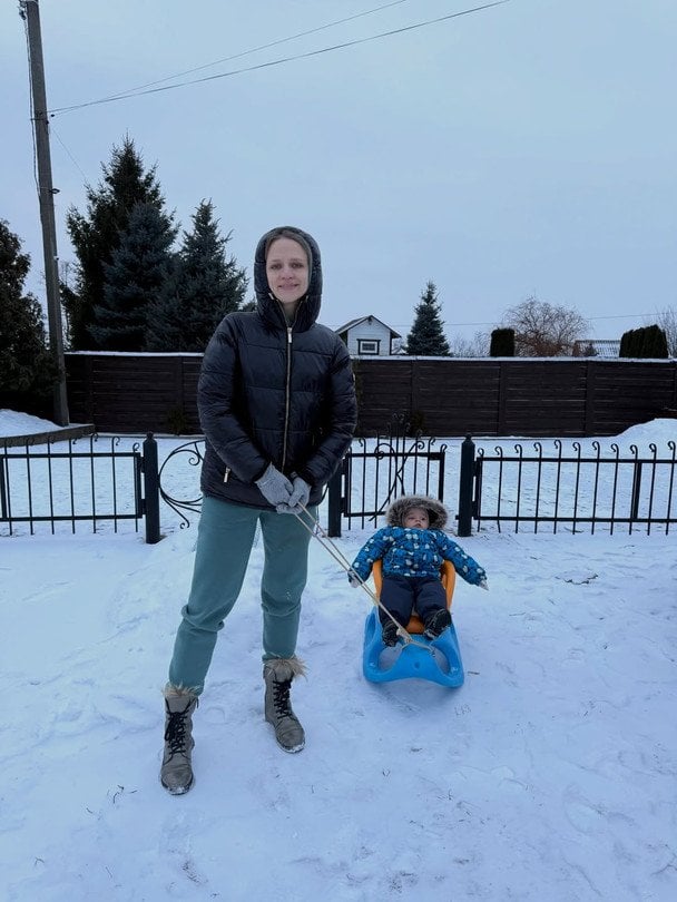 Юлія Бакуменко з сином / © instagram.com/yuliabakumenko