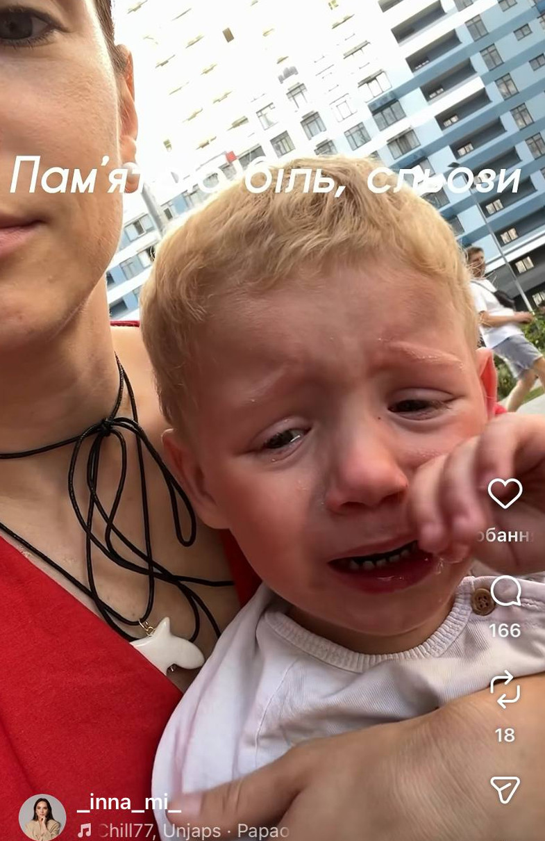 Інна Мірошниченко замилувала кадрами сина