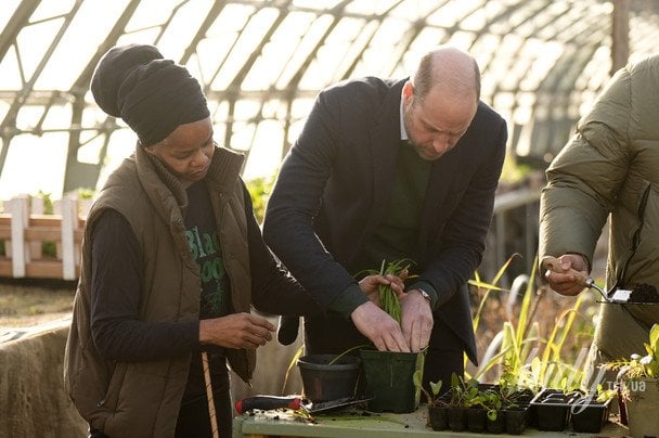 Принц Вільям відвідав теплицю / © Getty Images