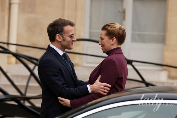 Еммануель Макрон і Метте Фредеріксен / © Associated Press