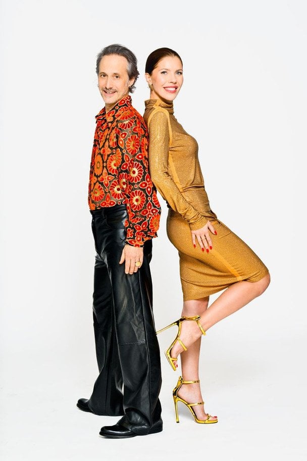 Вікторія Сваровскі та Міхаель Островскі / © eurovision.com