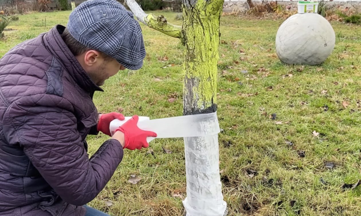 Садівники розповіли, який матеріал найкращий для захисту дерев від гризунів