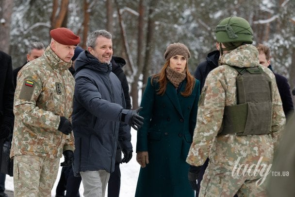 Королева Мері і король Фредерік X у Литві / © Associated Press