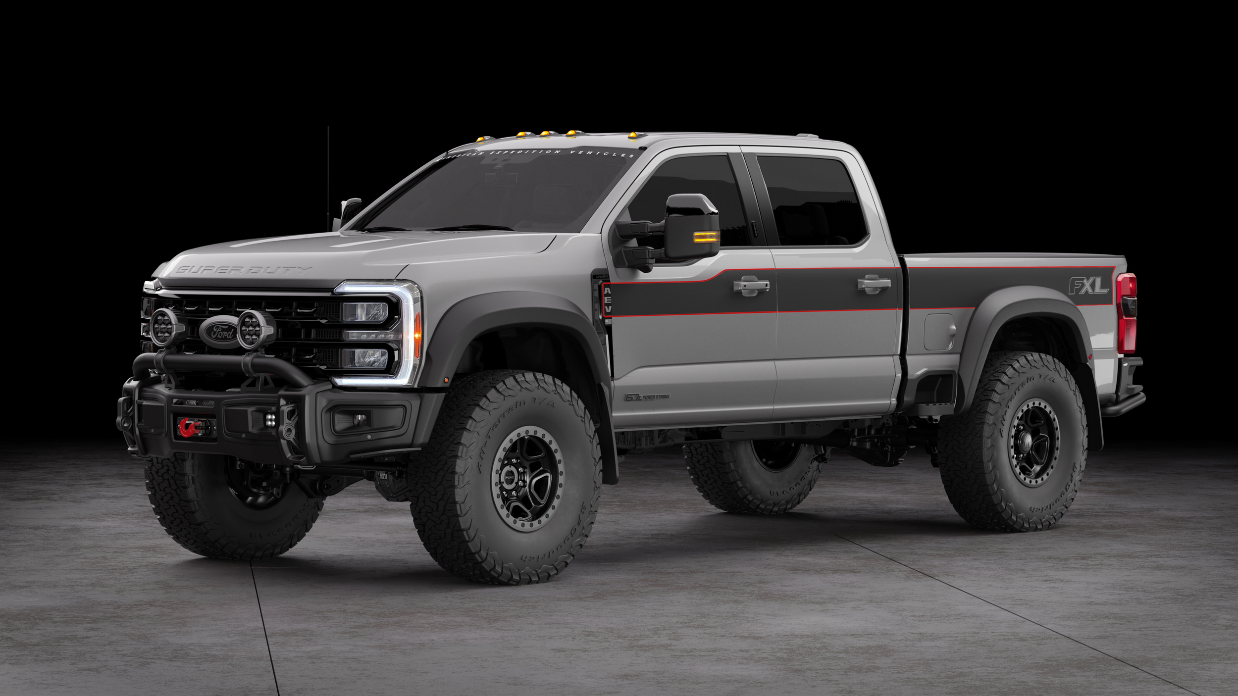 AEV представила екстремальний пікап FXL на базі Ford F-Series перед автосалоном у Детройті - фото 3