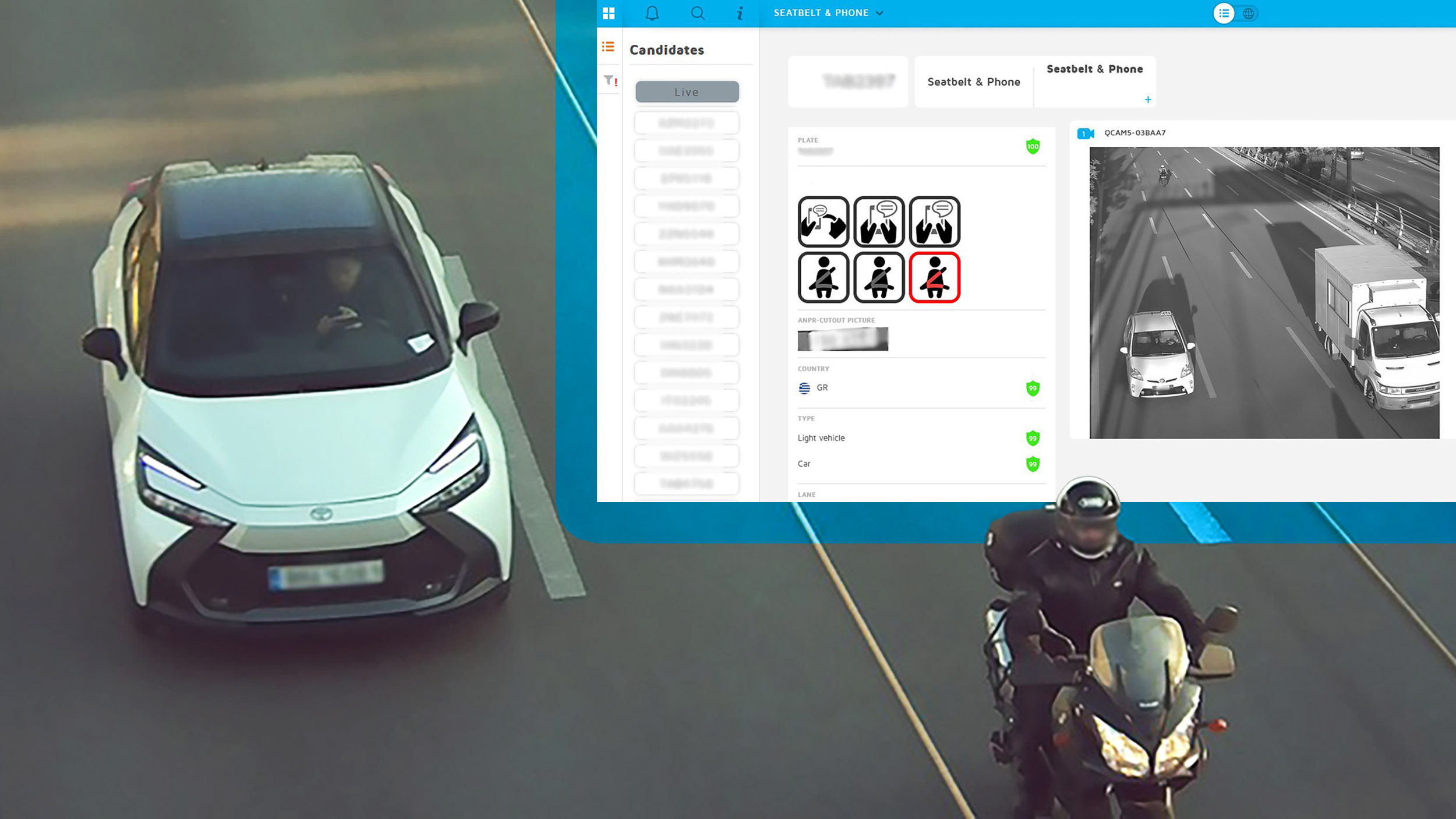 Штучний інтелект проти водіїв: 8 камер зафіксували майже 30 000 порушень менш ніж за місяць - фото 1