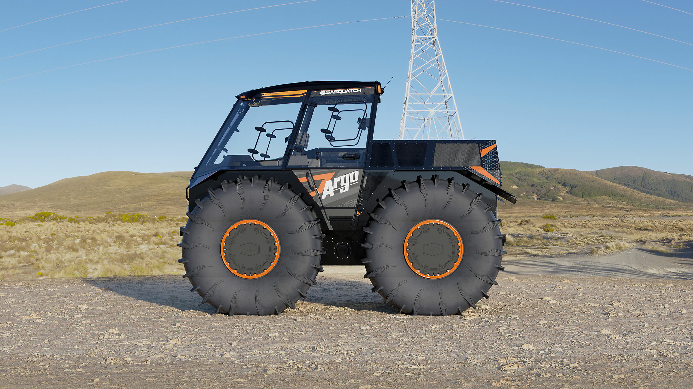 Канадська відповідь Sherp: представлено всюдихід-амфібію Argo Sasquatch XTX - фото 3