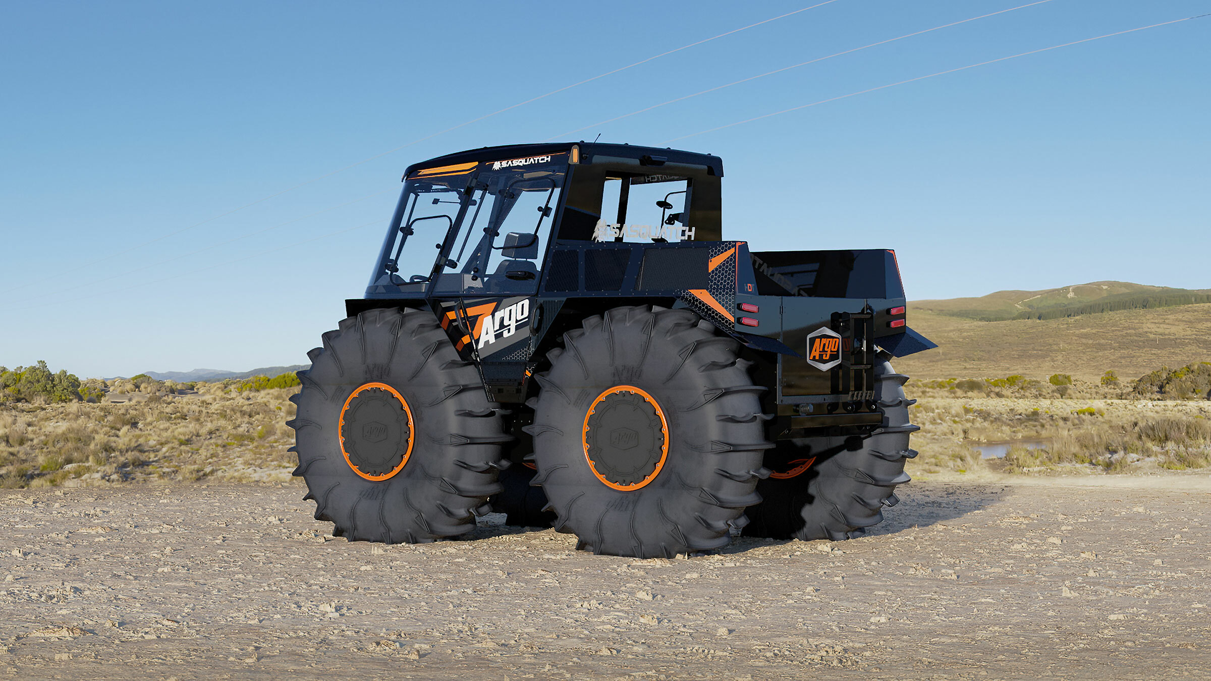 Канадська відповідь Sherp: представлено всюдихід-амфібію Argo Sasquatch XTX - фото 4