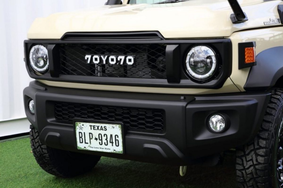 Suzuki Jimny перетворили на зменшену копію легендарного Toyota Land Cruiser 70 - фото 7
