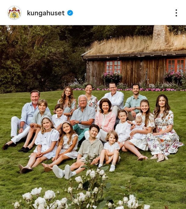 Шведська королівська родина / © Шведська королівська родина/Instagram