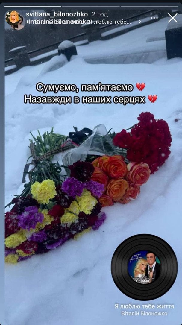 Сториз Світлани Білоножко