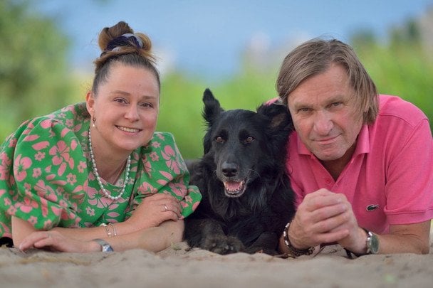 Віталіна Біблів із чоловіком / © instagram.com/vitalinabibliv