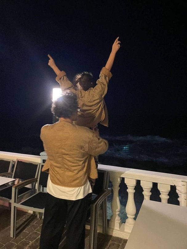 Наталія Могилевська з чоловіком / © Telegram-канал Наталії Могилевської