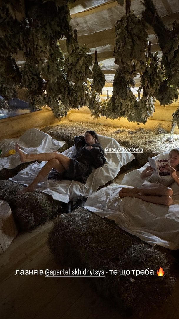 Надя Дорофєєва з донькою Міші Кацуріна / © instagram.com/misha_katsurin