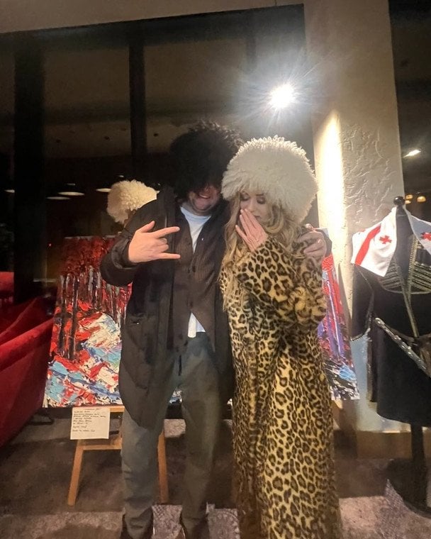 Наталія Валевська з коханим / © instagram.com/valevska_official