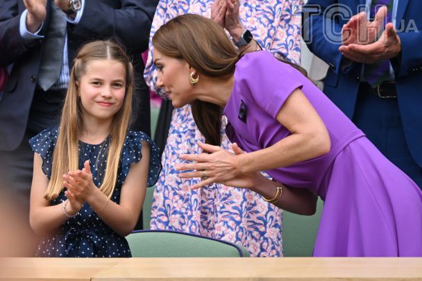 Принцеса Шарлотта з мамою принцесою Кейт / © Getty Images