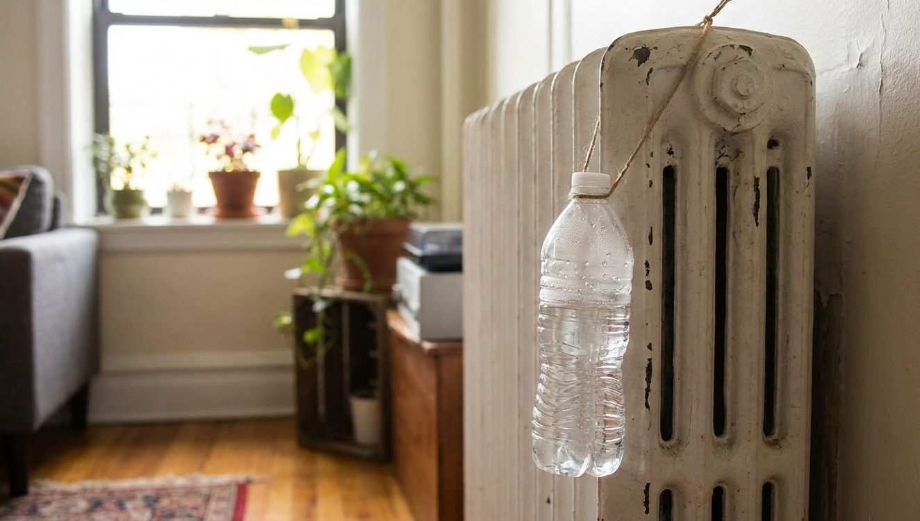 Господині розповіли, навіщо взимку вішати пляшку на батарею Господині розповіли, навіщо взимку вішати пляшку на батарею