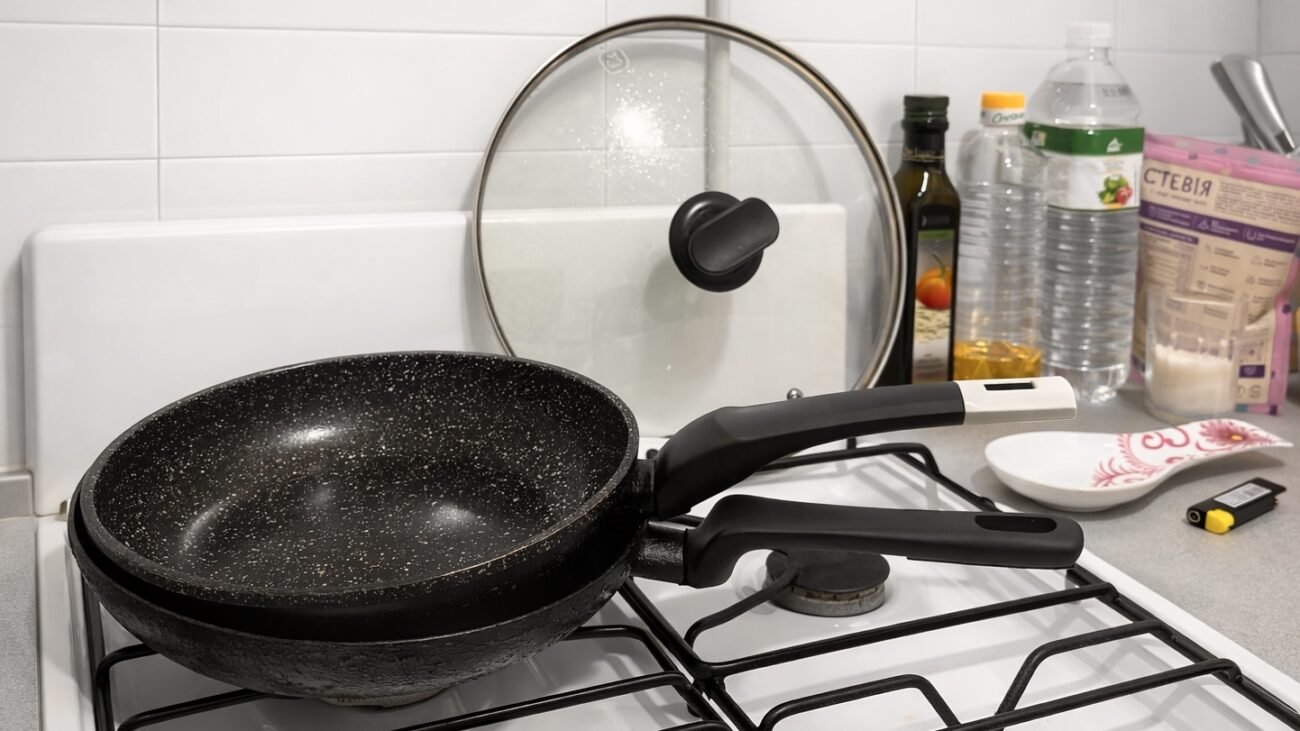Господині розповіли, як прибрати нагар зі сковорідок з антипригарним покриттям