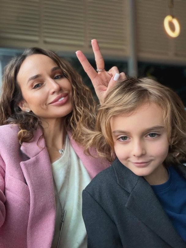 Маша Фокіна з сином / © instagram.com/mashafokina