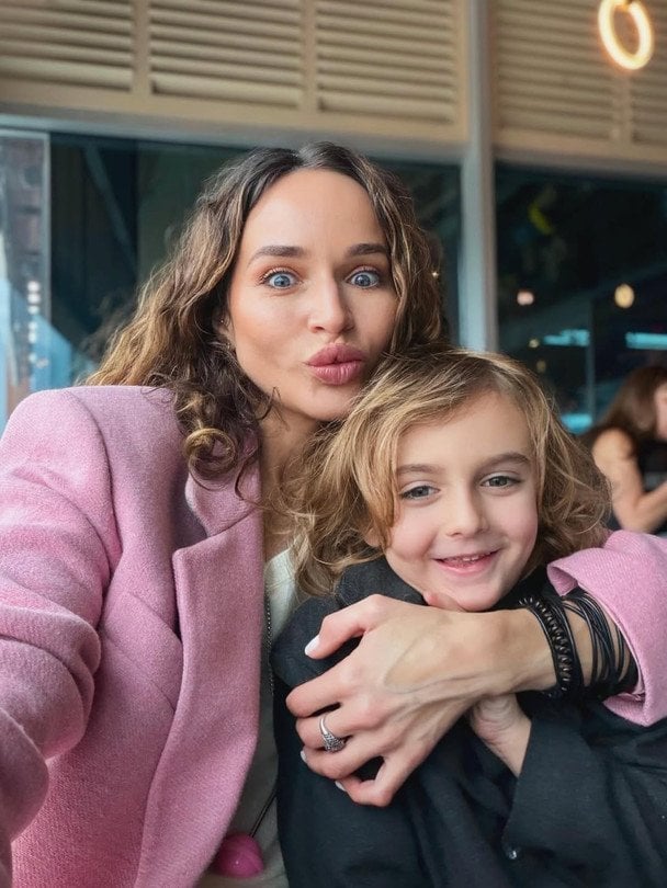 Маша Фокіна з сином / © instagram.com/mashafokina