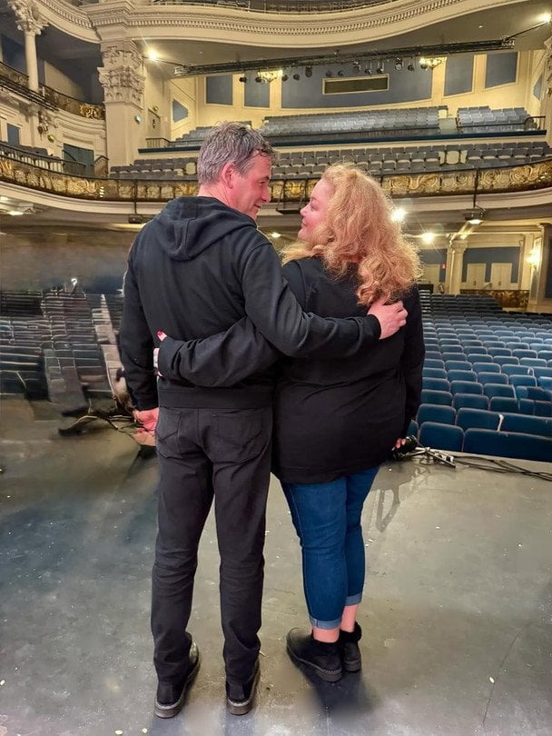 Леся Самаєва з чоловіком / © instagram.com/lesia_samaieva/