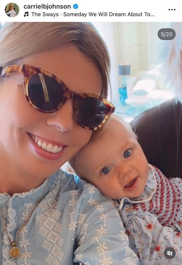 Керрі Джонсон із донькою / © Instagram Керрі Джонсон