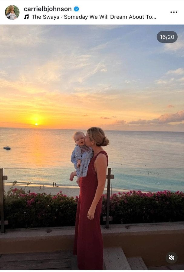 Керрі Джонсон із донькою / © Instagram Керрі Джонсон