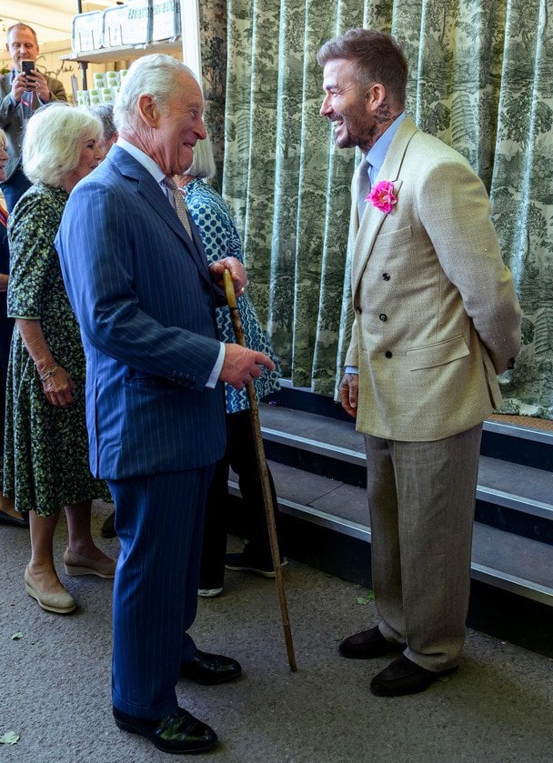 Король Чарльз і сер Девід Бекхем / © Getty Images