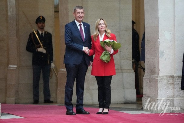 Андрей Бабіш і Джорджа Мелоні / © Associated Press