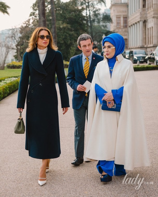 Королева Ранія та перша леді Туреччини Еміне Ердоган / © Instagram королеви Ранії