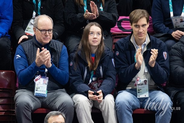 Князь Альбер II з принцесою Олександрою та Беном Сільвестром / © Getty Images