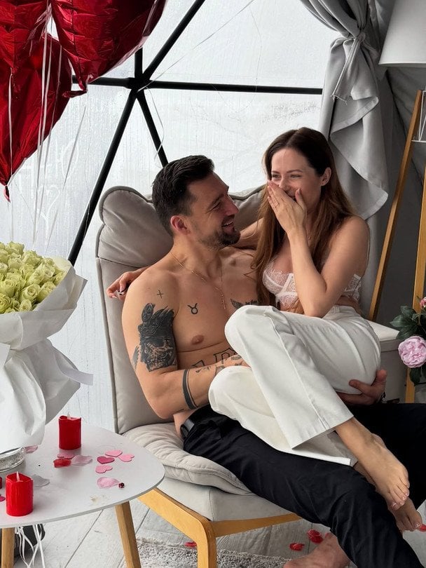 Наталка Денисенко з Юрієм Савранським / © instagram.com/natalka_denisenko