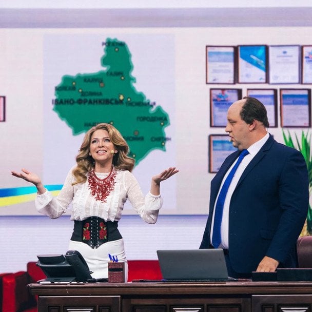 Яна Глущенко у "Дизель шоу" / © instagram.com/yamo4ka