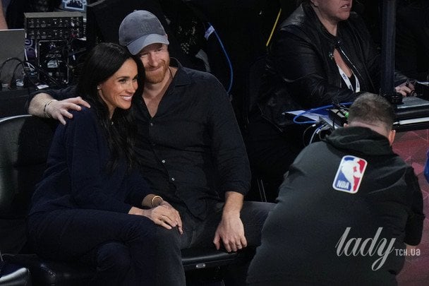 Меган і Гаррі на баскетболі / © Associated Press