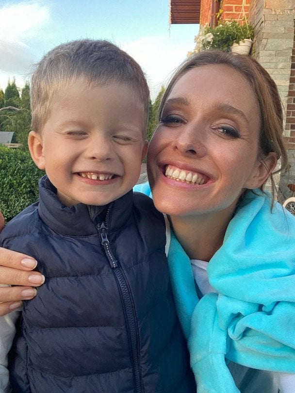 Катерина Осадча з&nbsp;сином / &copy; instagram.com/kosadcha