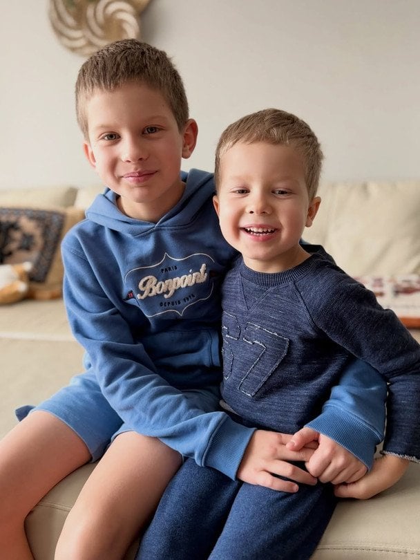 Сини Катерини Осадчої та Юрія Горбунова / © instagram.com/kosadcha