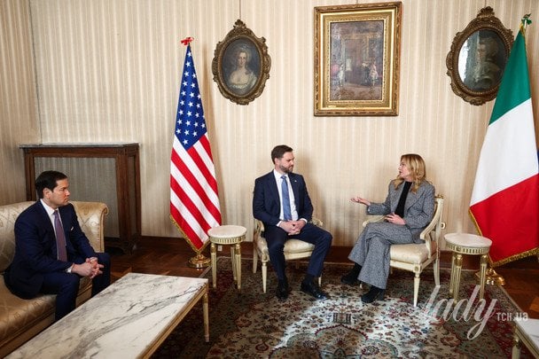 Джей Ді Венс і Джорджа Мелоні / © Associated Press