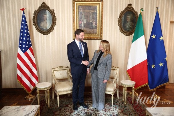 Джей Ді Венс і Джорджа Мелоні / © Associated Press