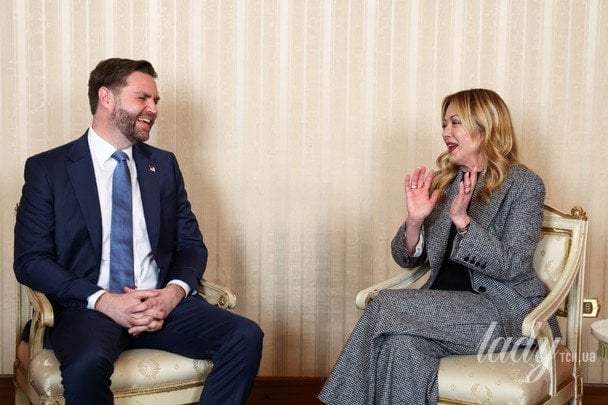 Джей Ді Венс і Джорджа Мелоні / © Associated Press