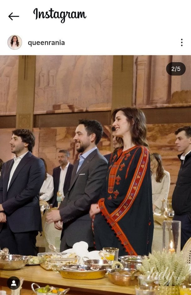 Кронпринц Хусейн та принцеса Раджва / © Instagram королеви Ранії