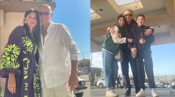 Син і невістка Лілії Сандулеси / © YouTube-канал Rostyslove Production