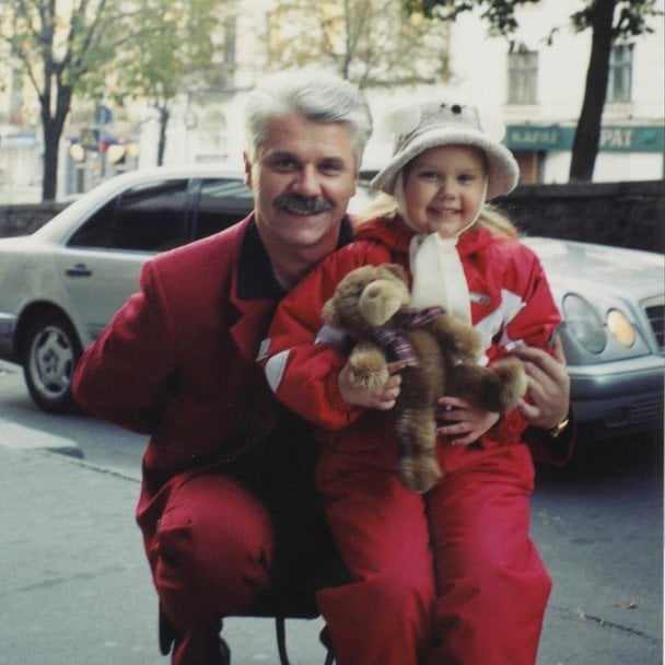 Павло Зібров із донькою / © instagram.com/pavlo_zibrov