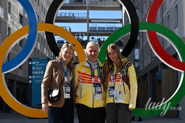 Королева Матильда, король Філіп і принцеса Елеонора / © Associated Press