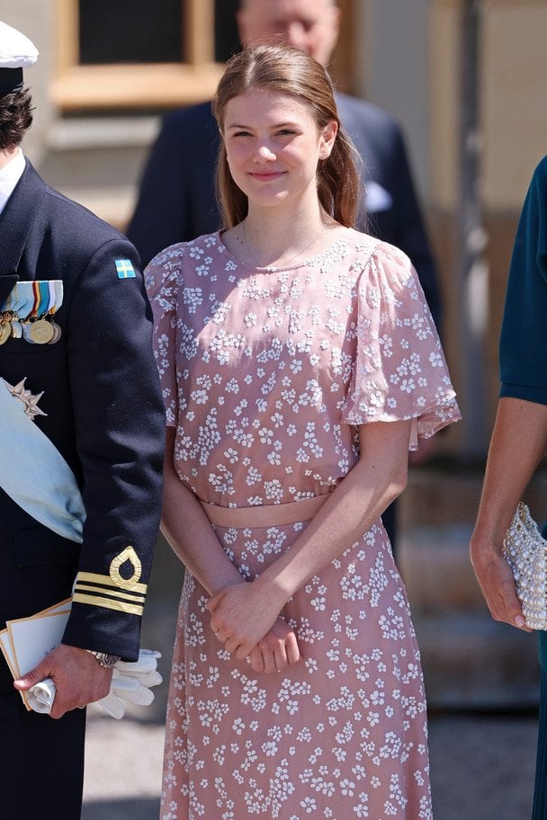 Принцеса Есталь на хрещенні принцеси Інес / © Getty Images