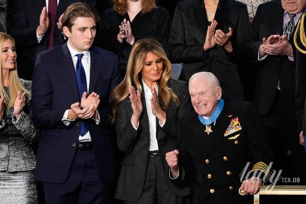 Меланія Трамп із сином / © Associated Press